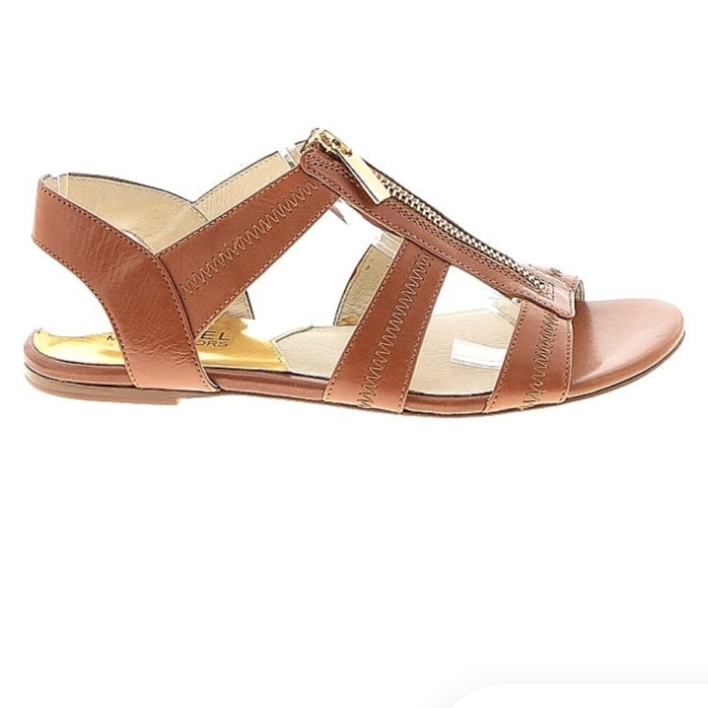 MICHAEL KORS zipper gladiator sandals 6.5